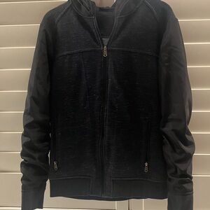Marc Anthony Black Jacket with Hoodie